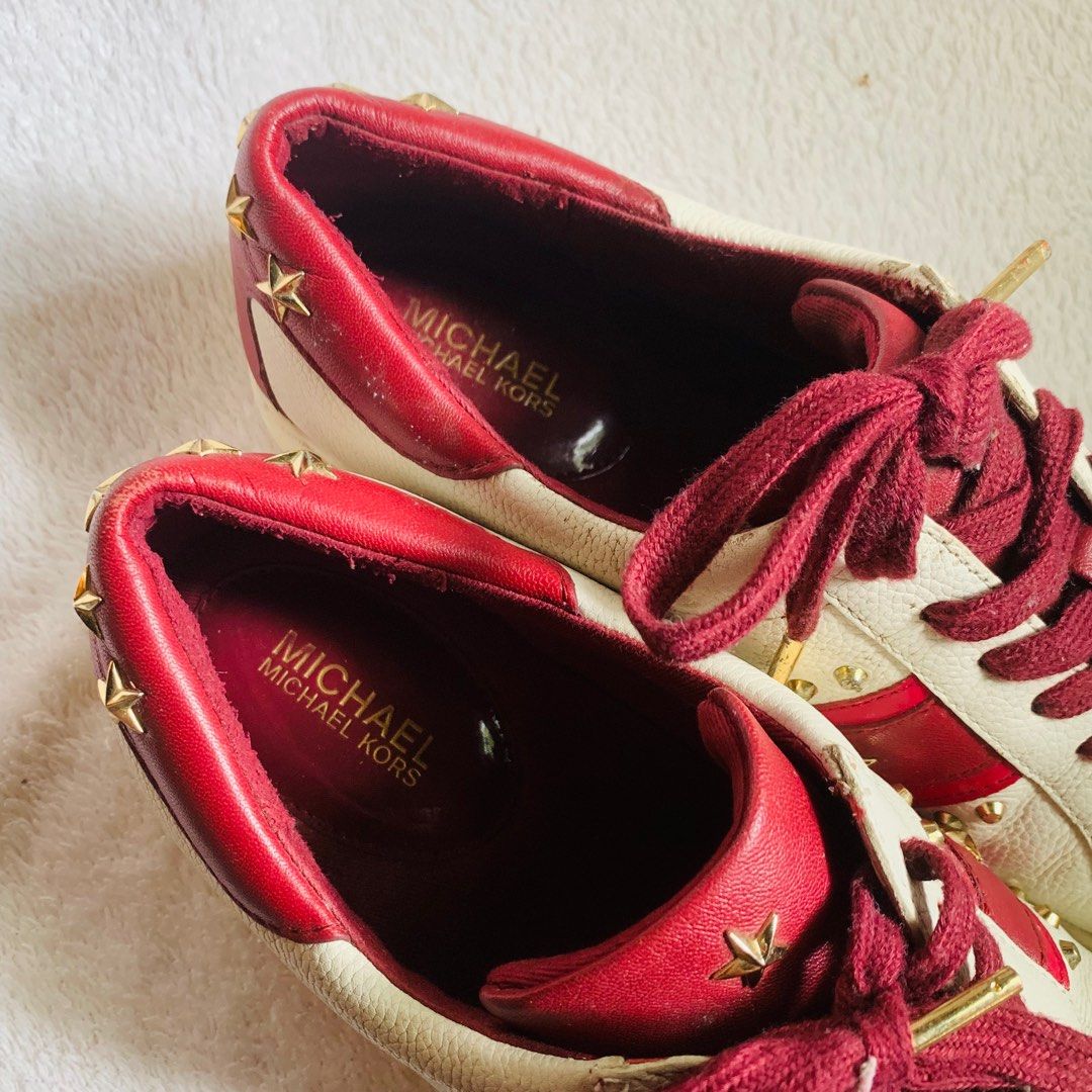 Michael kors frankie discount stripe sneaker