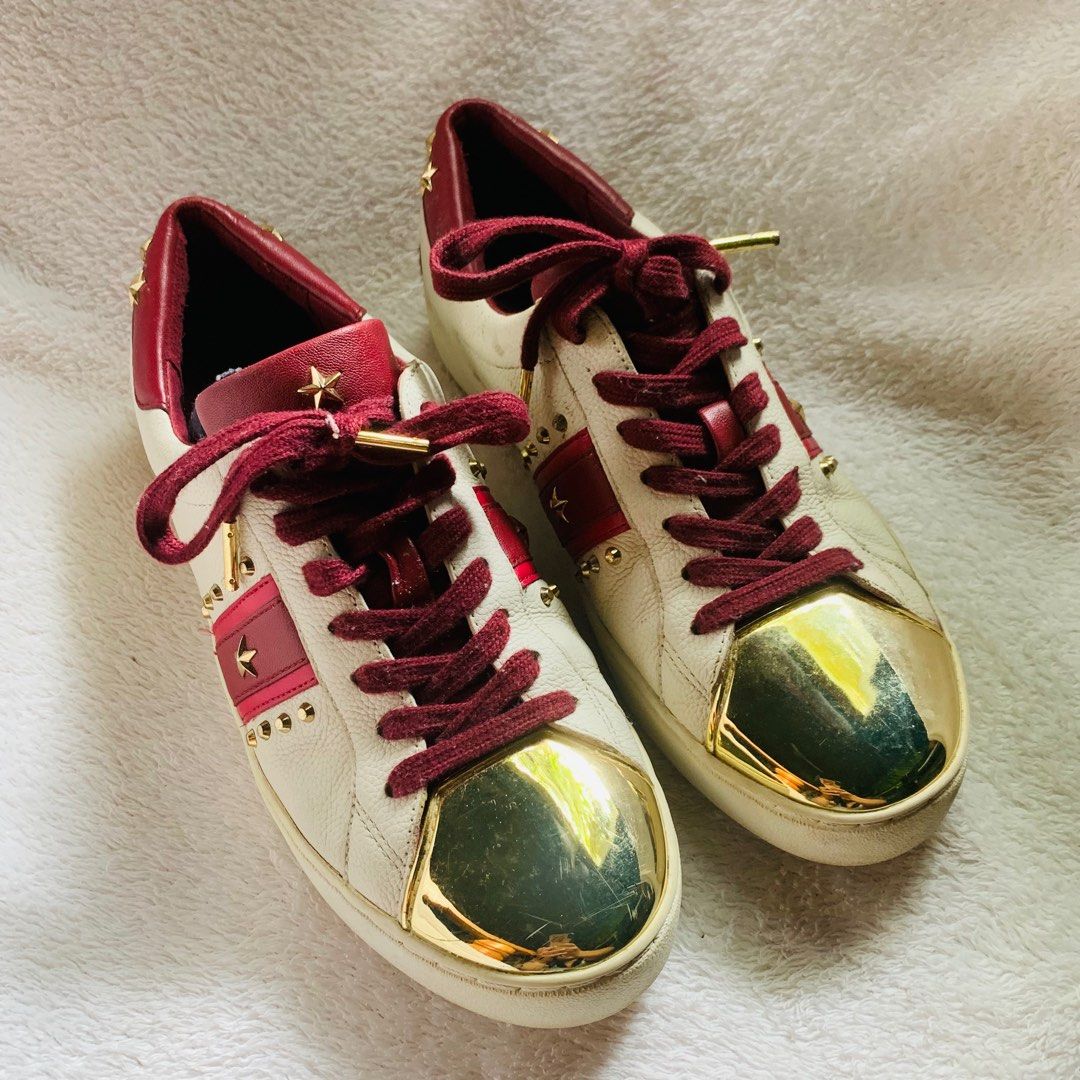 Michael kors frankie stripe sneaker discount