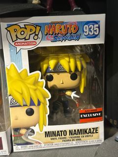  Funko Pop Naruto Shippuden Minato Namikaze w/Rasengan GITD  Chase Figure (AAA Anime Exclusive) : Toys & Games