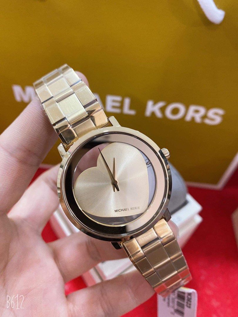 Mk heart watch hot sale