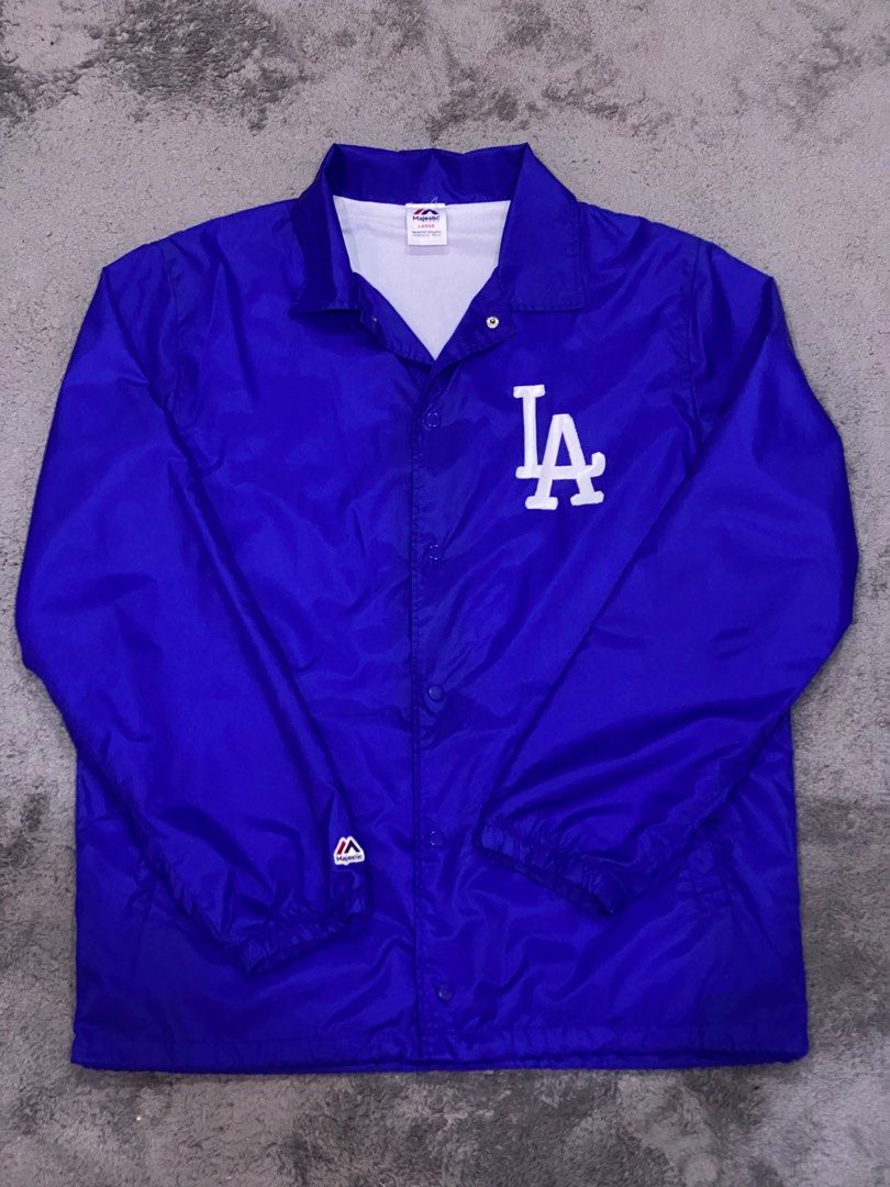 Mitchell and ness dodgers online coaches jacket