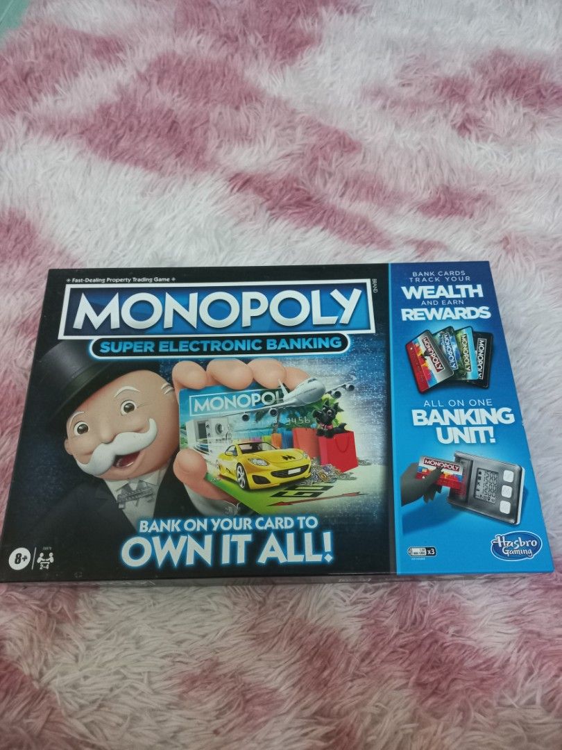 Monopoly Electronic Banking Board Game Unboxing - Shopee Purchase