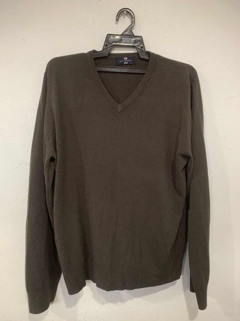 M&s mens v neck jumpers hotsell