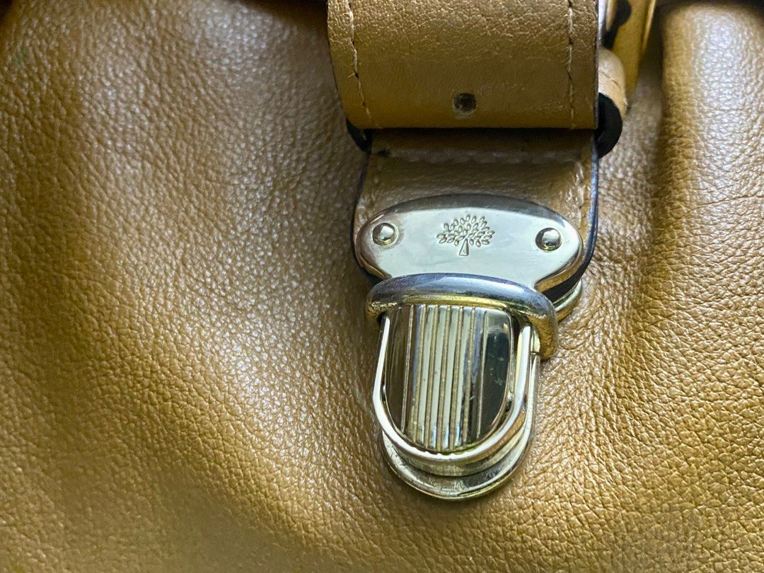 SALE Mulberry leather shoulder bag