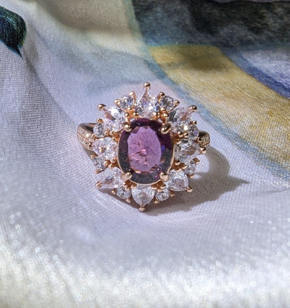 Purple new arrivals tourmaline ring