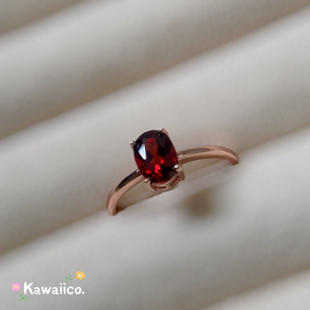 Garnet stone ring price new arrivals