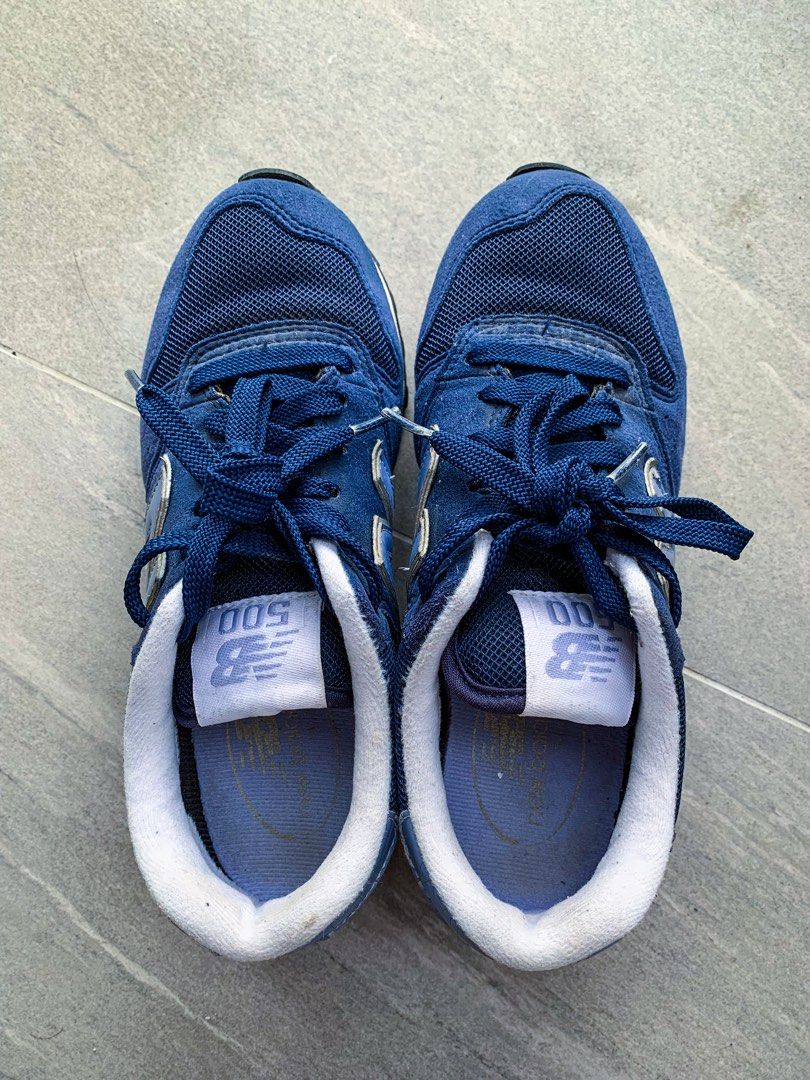 New balance 500 classic navy cheap