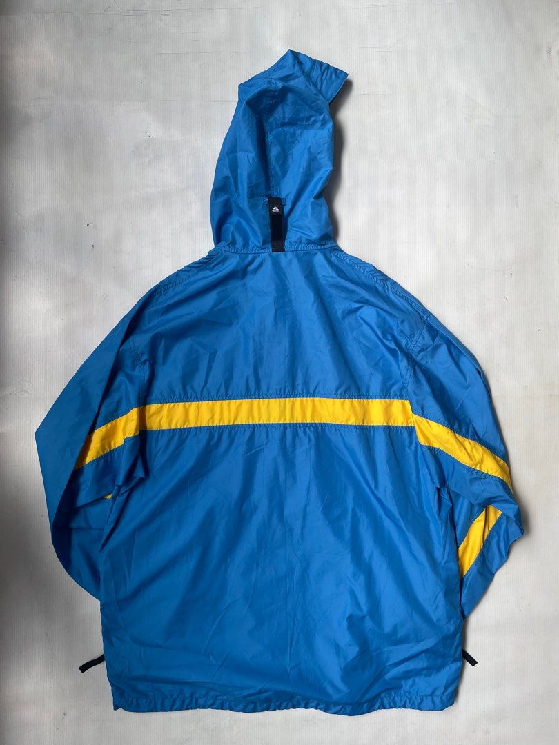 Nike ACG jacket Nylon Windbreaker Anorak (Category: Coats, Jackets and Outerwear) located in Quezon City. Submitted by Prive_Online (Listing ID 1259137146, Image 2). Description: WTS! - Nike ACG jacket Nylon Windbreaker Anorak Authentic/Legit Brand New With Tags Size: Small (Oversized) Dimensions: L 29 x W 23.5 x LB 30 Excellent Condition No issues or what - 3,500 + Shipping - Loc: Q.C Dm .