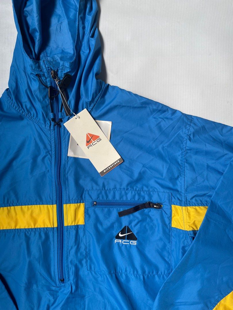 Nike ACG jacket Nylon Windbreaker Anorak (Category: Coats, Jackets and Outerwear) located in Quezon City. Submitted by Prive_Online (Listing ID 1259137146, Image 3). Description: WTS! - Nike ACG jacket Nylon Windbreaker Anorak Authentic/Legit Brand New With Tags Size: Small (Oversized) Dimensions: L 29 x W 23.5 x LB 30 Excellent Condition No issues or what - 3,500 + Shipping - Loc: Q.C Dm .