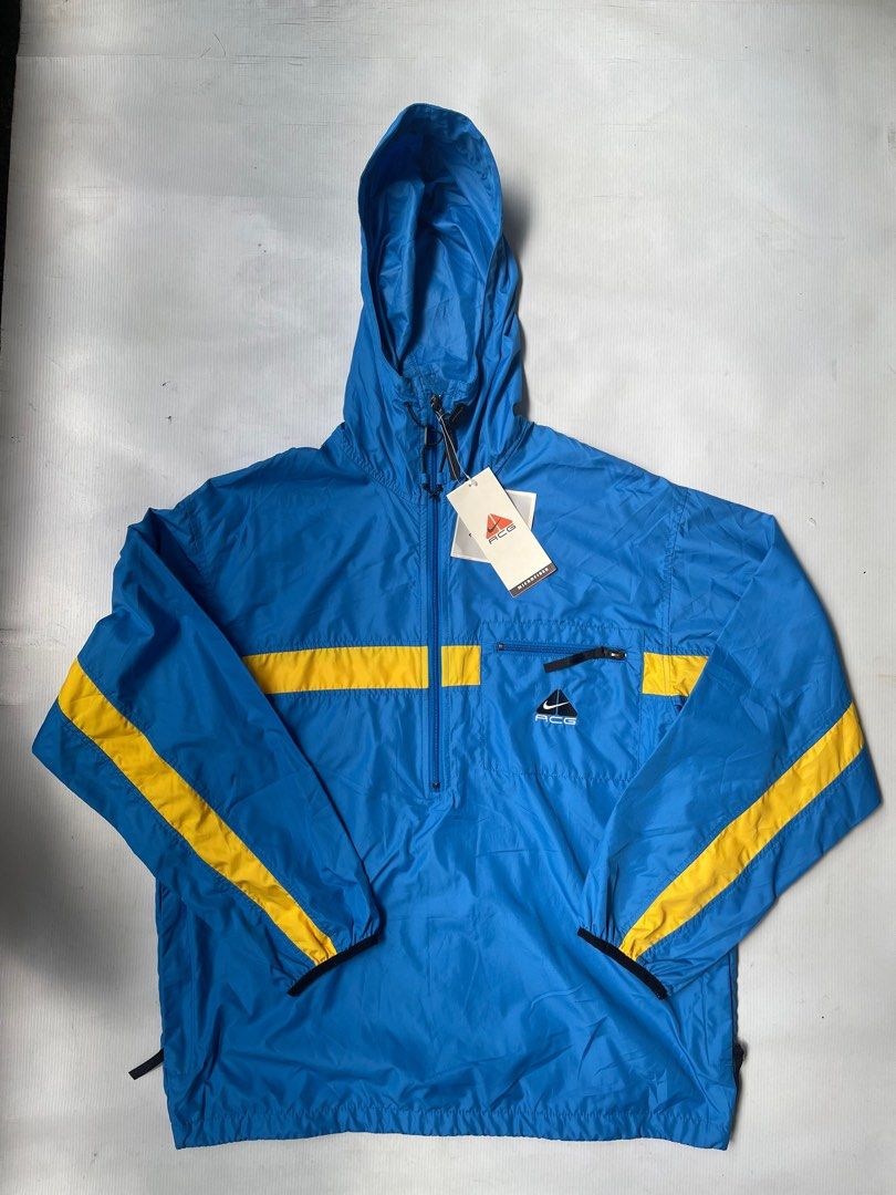 Nike ACG jacket Nylon Windbreaker Anorak (Category: Coats, Jackets and Outerwear) located in Quezon City. Submitted by Prive_Online (Listing ID 1259137146, Image 1). Description: WTS! - Nike ACG jacket Nylon Windbreaker Anorak Authentic/Legit Brand New With Tags Size: Small (Oversized) Dimensions: L 29 x W 23.5 x LB 30 Excellent Condition No issues or what - 3,500 + Shipping - Loc: Q.C Dm .