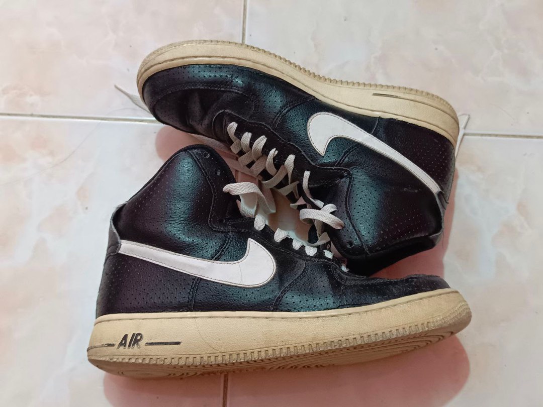 Nike Air Force 1 High Perf Black White Men s Fashion Footwear