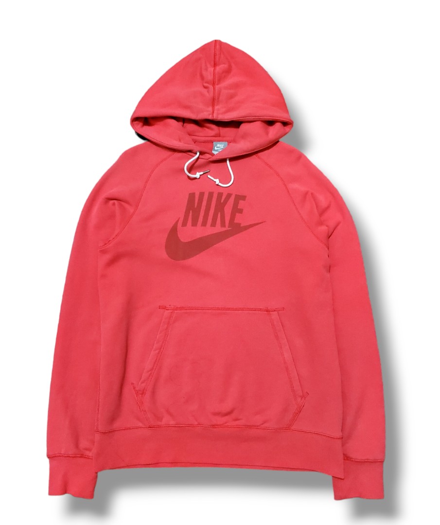 Nike Hoodie Big Logo, Fesyen Pria, Pakaian , Baju Luaran di Carousell