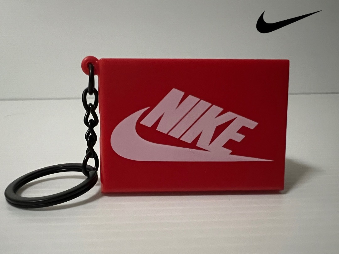 Red on sale shoe keychain