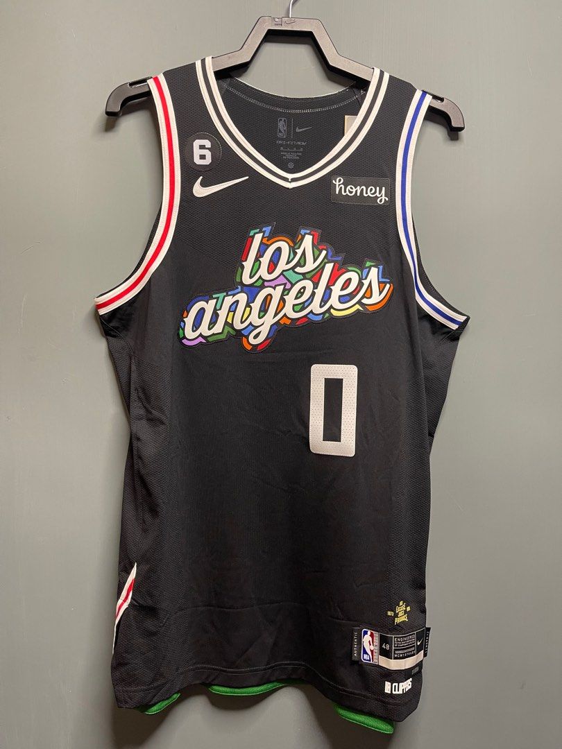 Los Angeles Clippers Russell Westbrook Nike City Edition Black NBA
