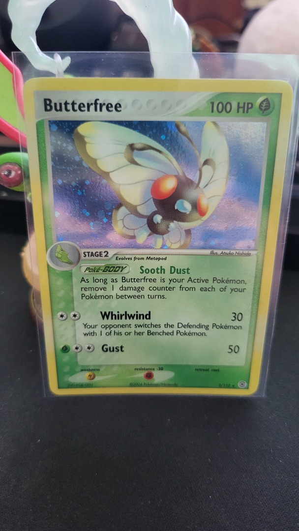 Butterfree 2 Pokemon Fire Red & Leaf Green, Hobbies & Toys, Toys