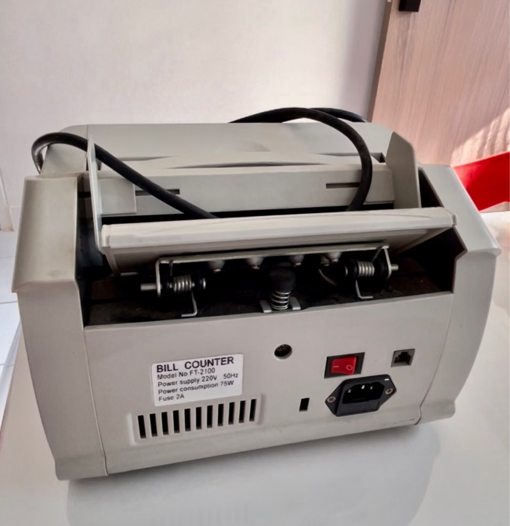 Notes counting machine, Computers & Tech, Office & Business Technology ...