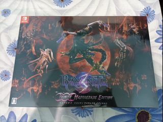 NSW Bayonetta 3 Trinity Masquerade edition JPN (No Game) Bnew  game case is sealed