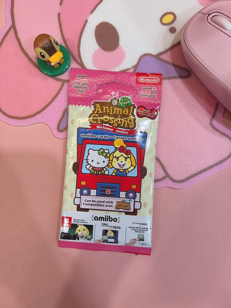 Carte Amiibo Animal Crossing: New Leaf + Sanrio