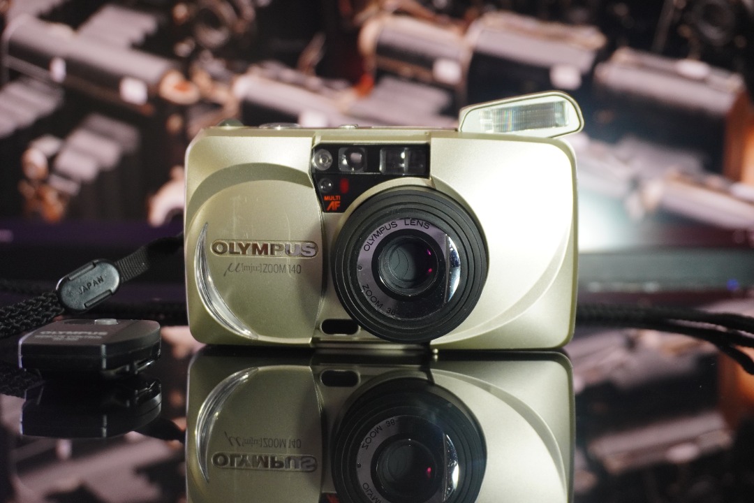 Olympus Mju Zoom 140 Serial No. 526056, Photography, Cameras on Carousell