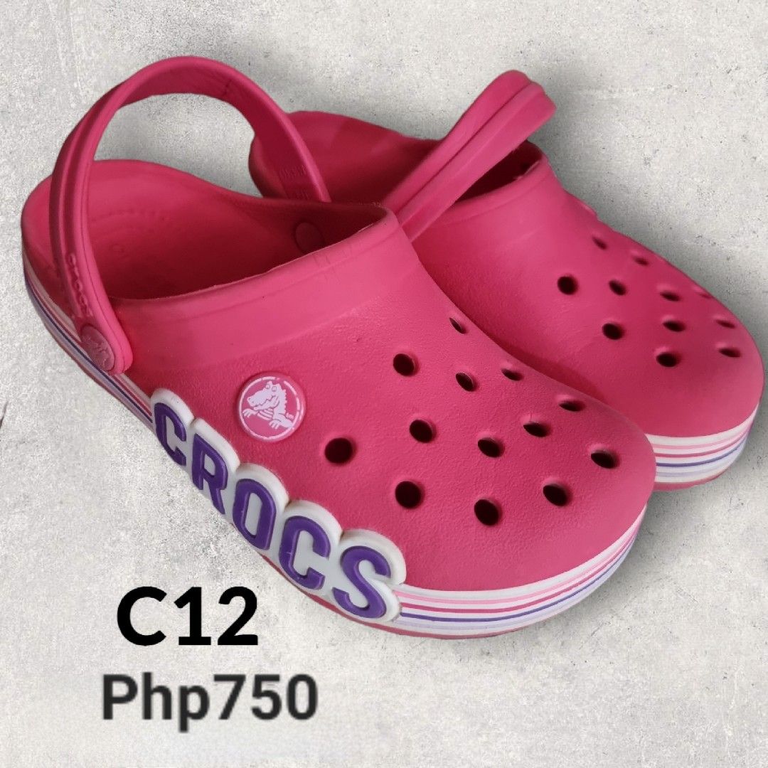 Salmon crocs hotsell