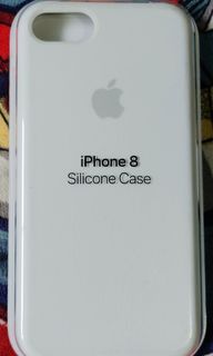 Original Apple Silicone Case for Apple iPhone 7 / 8 / SE 2020 / 2022  - White