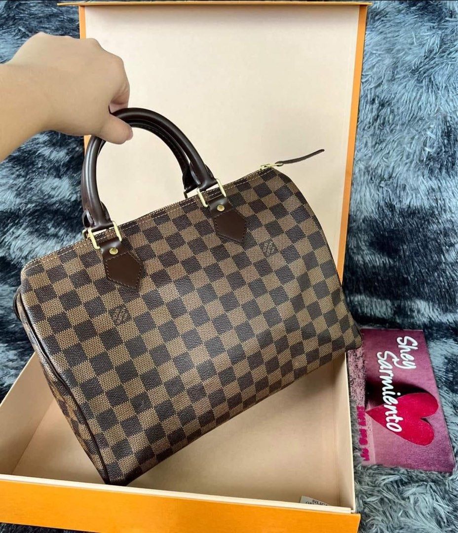 Buy Pre-owned & Brand new Luxury Louis Vuitton Speedy 30 Damier Ebene  Online