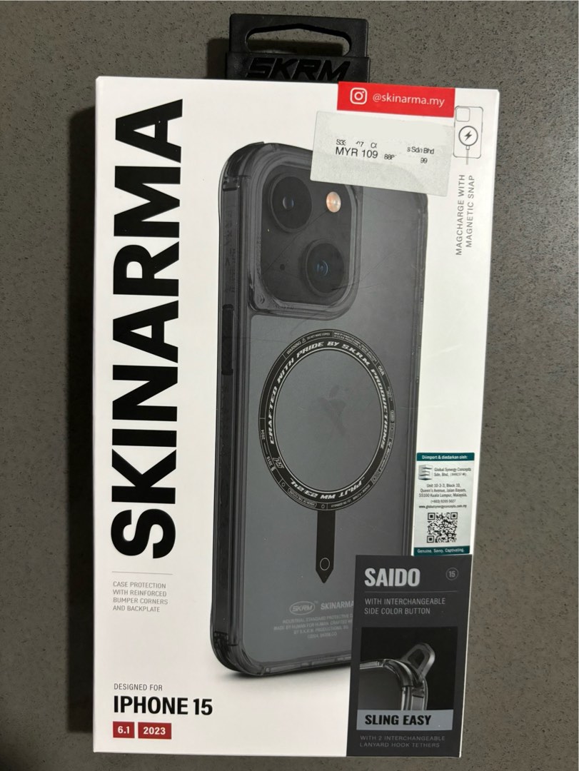 Original Skinarma ip15 case with magsafe, Mobile Phones & Gadgets ...