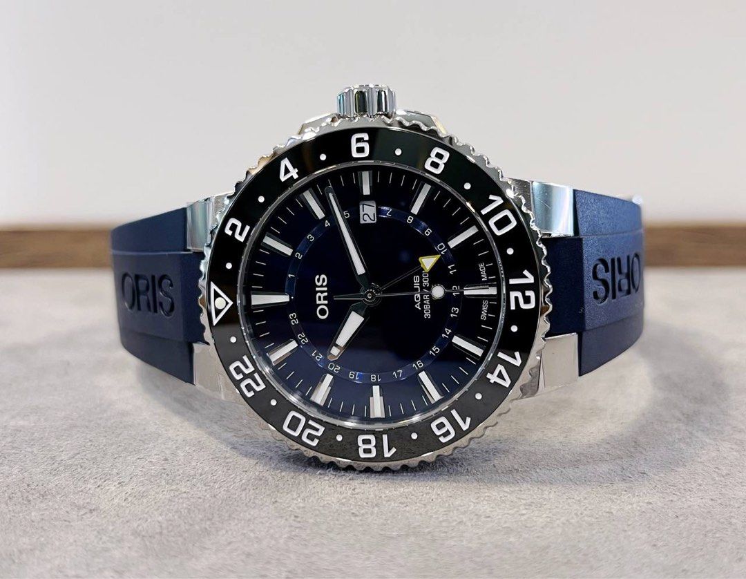 Oris Aquis GMT Date Automatic Watch Men s Fashion Watches