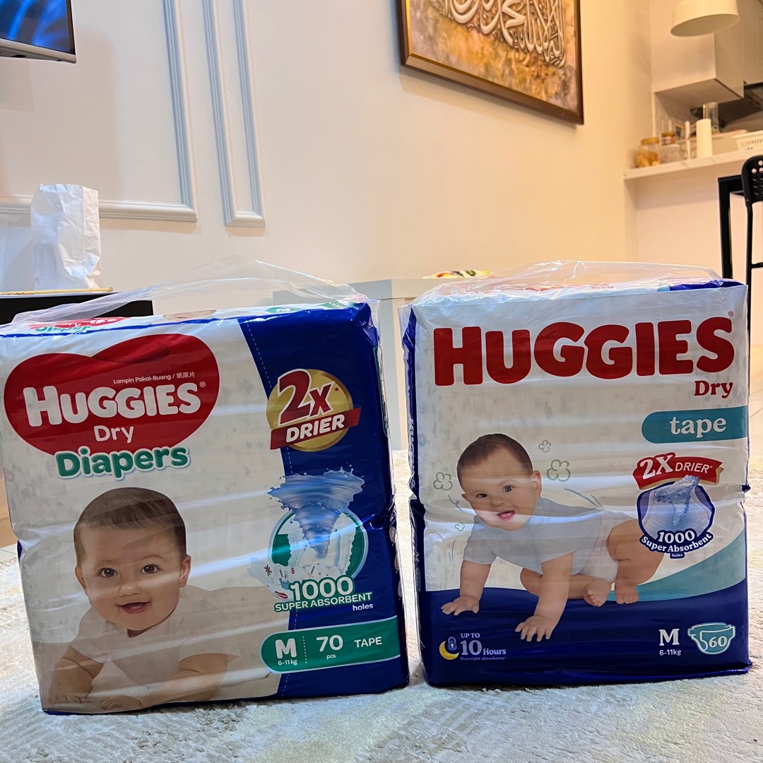 Pampers Huggies M