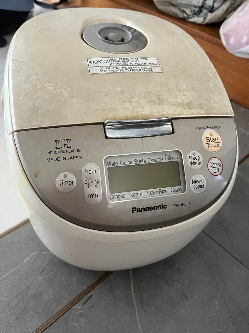 Panasonic rice cooker 10cups, TV & Home Appliances, Kitchen Appliances