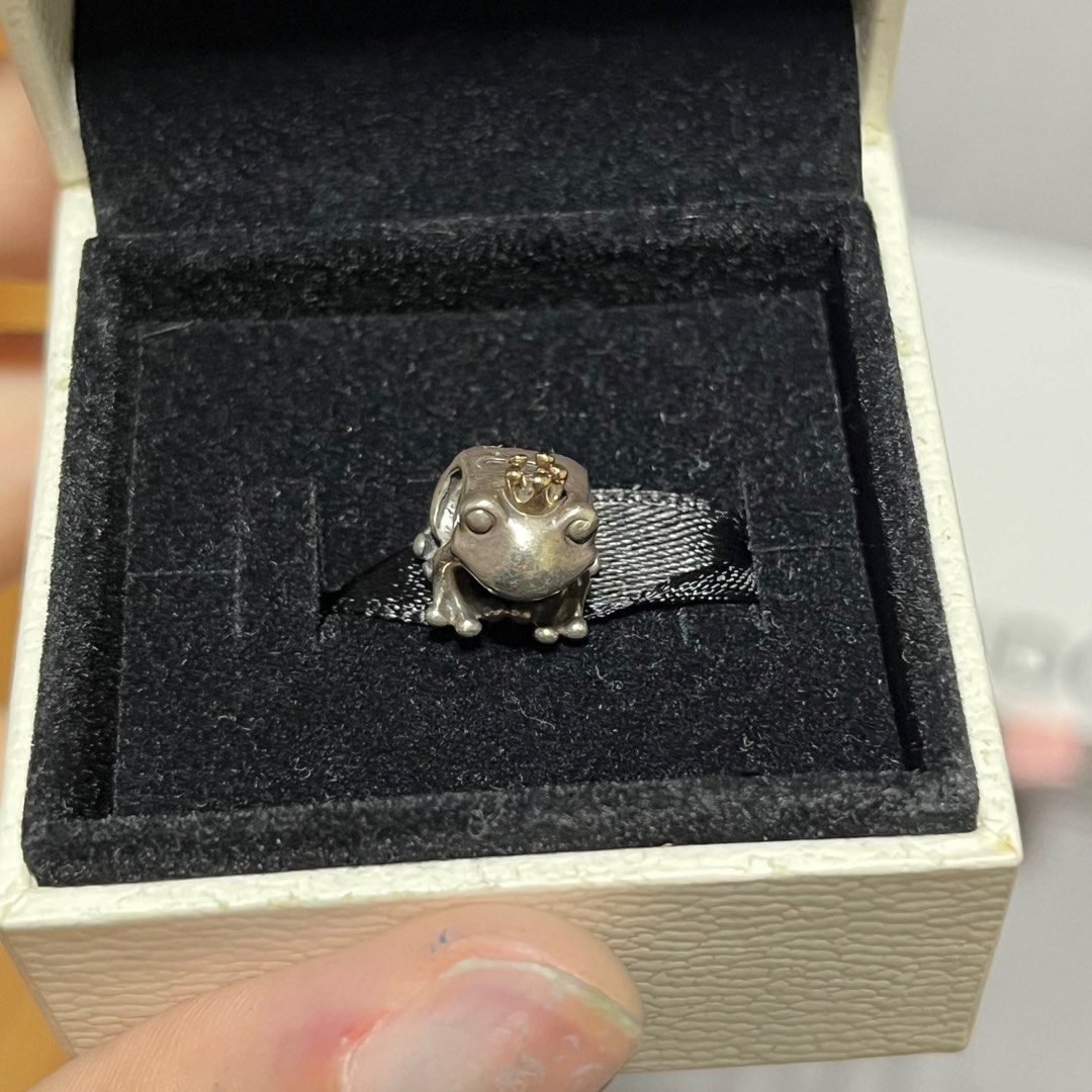 Pandora prince frog charm top