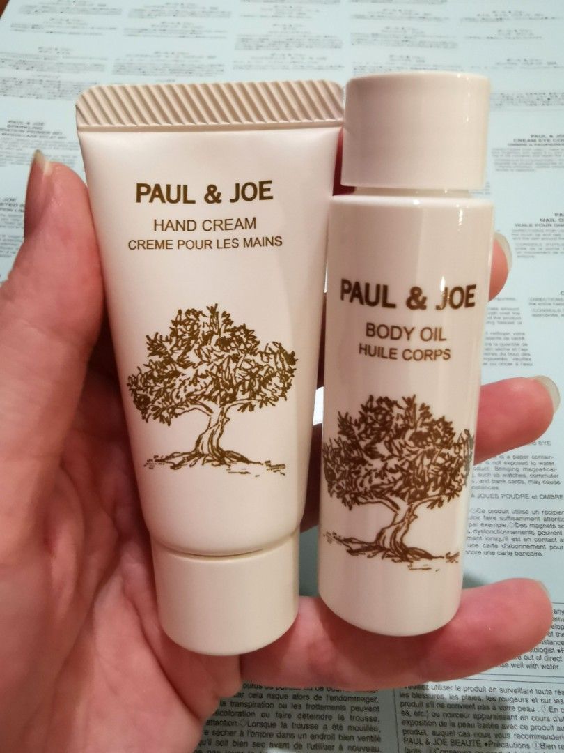 Paul & Joe Body oil & hand cream set, Beauty & Personal Care, Bath & Body,  Body Care on Carousell