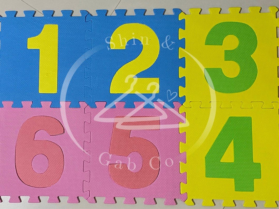 Play Mat Multi Color Puzzle 12 pcs (30cmx30cm) (Category: Infant Playtime) located in Santa Rosa. Submitted by shingabco (Listing ID 1259210861, Image 2). Description: [Actual photos posted for reference.] RFS: Decluttering | Shifted to big playpen Mesurement: 30cm x 30cm x 1cm Color: Multicolor Style: Puzzle Material: Rubber Pieces: 12 square-shaped mat Note: *Colors may vary due to lighting condition. *Please allow 1-2cm deviation due to manual
