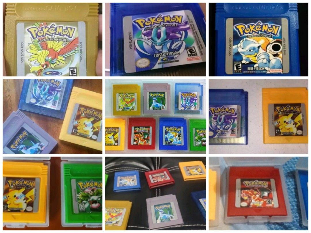 Pokémon gameboy (Category: Nintendo) located in Cainta. Submitted by apolloeleven33 (Listing ID 1259149224, Image 2). Description: Gameboy game bootleg New, New, New Pokemon yellow Pokémon green Pokémon red Pokémon blue Pokémon silver Pokémon gold Pokémon crystal Pokémon ruby Pokémon sapphire Pokémon emerald Pokémon leaf green Pokémon firered English language Save ok Tested /working Price 500 each.