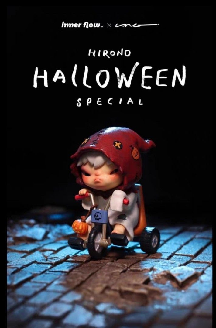 POPMART HIRONO FLOW LANG HALLOWEEN SPECIAL BLISTER OVERSEAS