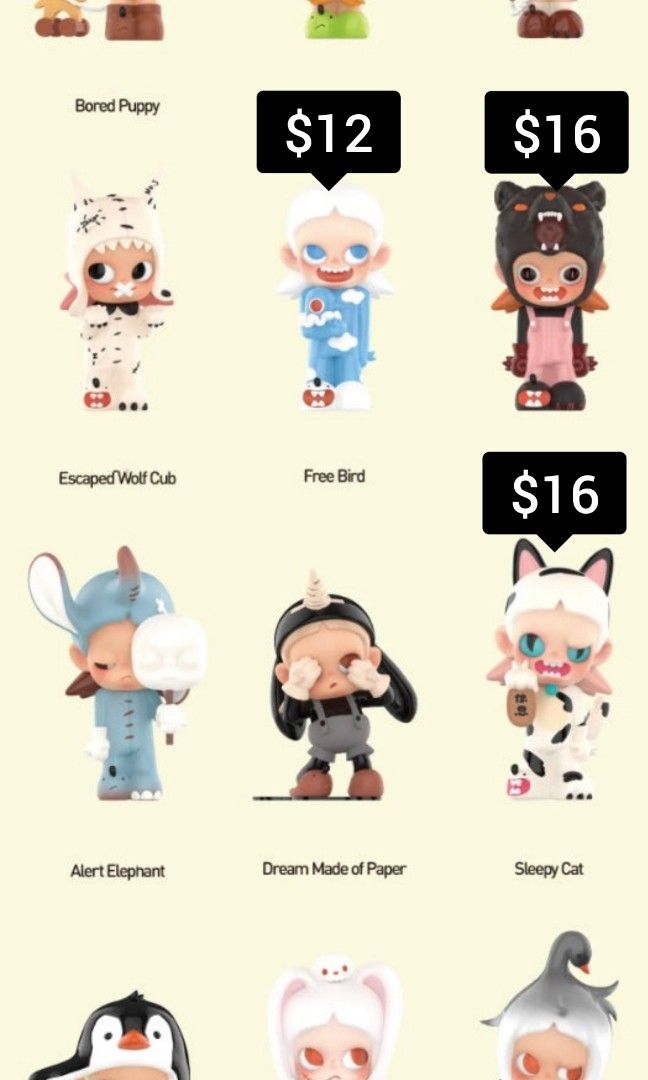 POPMART】ZSIGA/We're So Cuteシリーズ