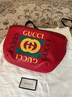 Cloth belt bag Gucci Beige in Cloth - 27933183