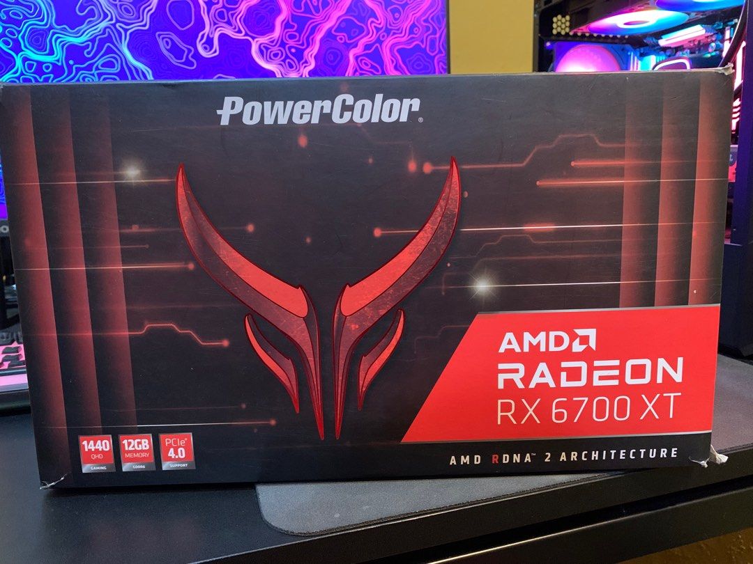 PowerColor RX 6700 XT Red Devil, Computers & Tech, Parts & Accessories ...