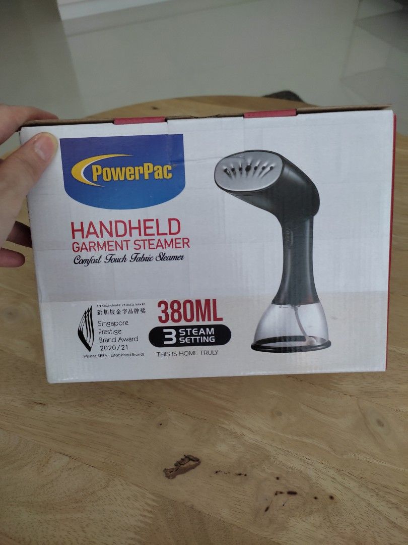 PowerPac Handheld Garment Steamer, TV & Home Appliances, Irons