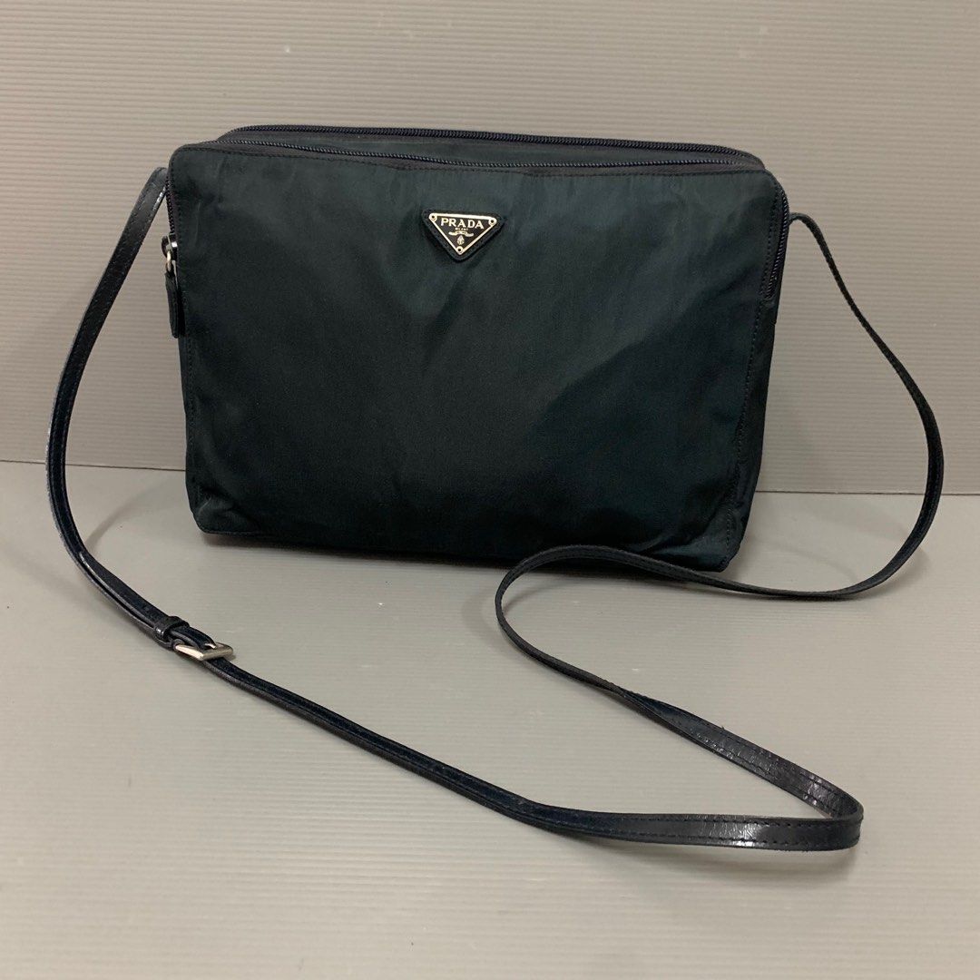 Authentic Prada pochette, Luxury, Bags & Wallets on Carousell