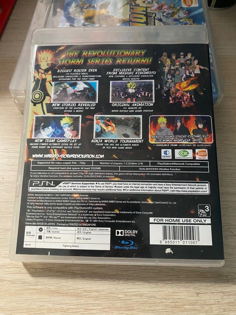 PS3 NARUTO SHIPPUDEN ULTIMATE NINJA STORM REVOLUTION / CHEAP PS3 GAMES