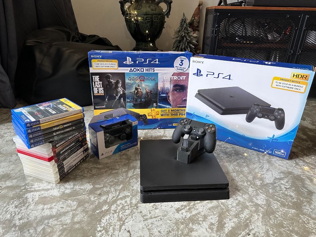 Urgent sale PS4 Slim Console Black 500GB price negotiable