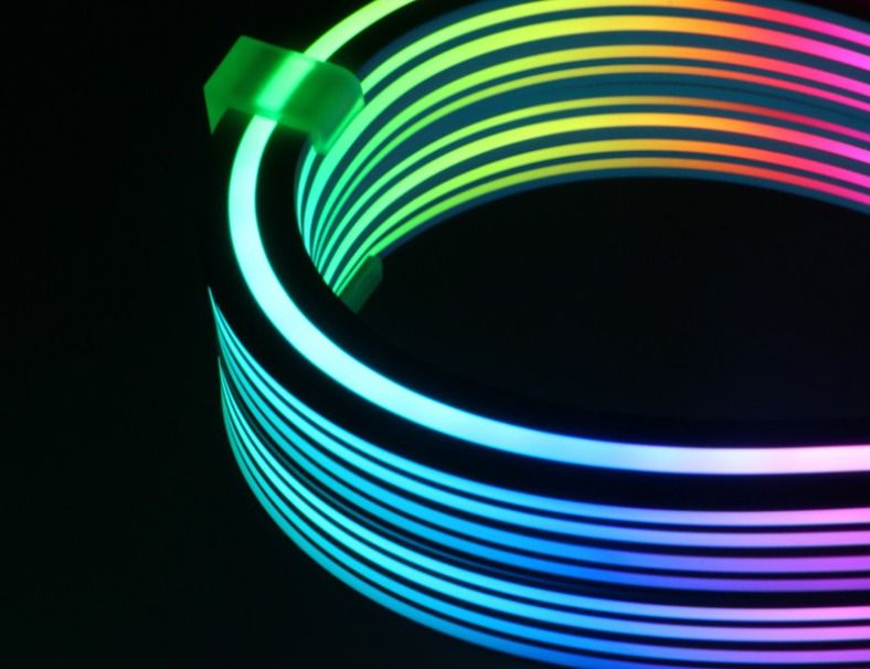 PSU Extension Customize Sleeve RGB Cables ARGB 5V Connection 24 Pin ...