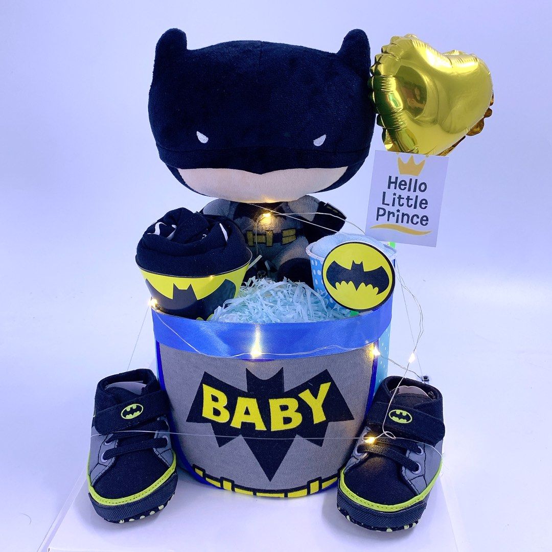 Ready stock Batman Diaper Cake, Babies Kids, Bathing