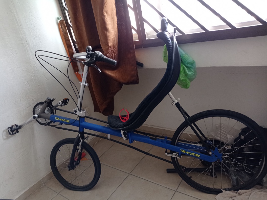 Recumbent bicycle. TriMatrix, Sports Equipment, Bicycles & Parts