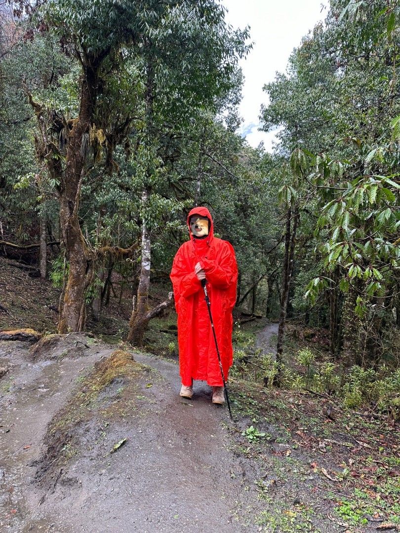 Red raincoats cheap