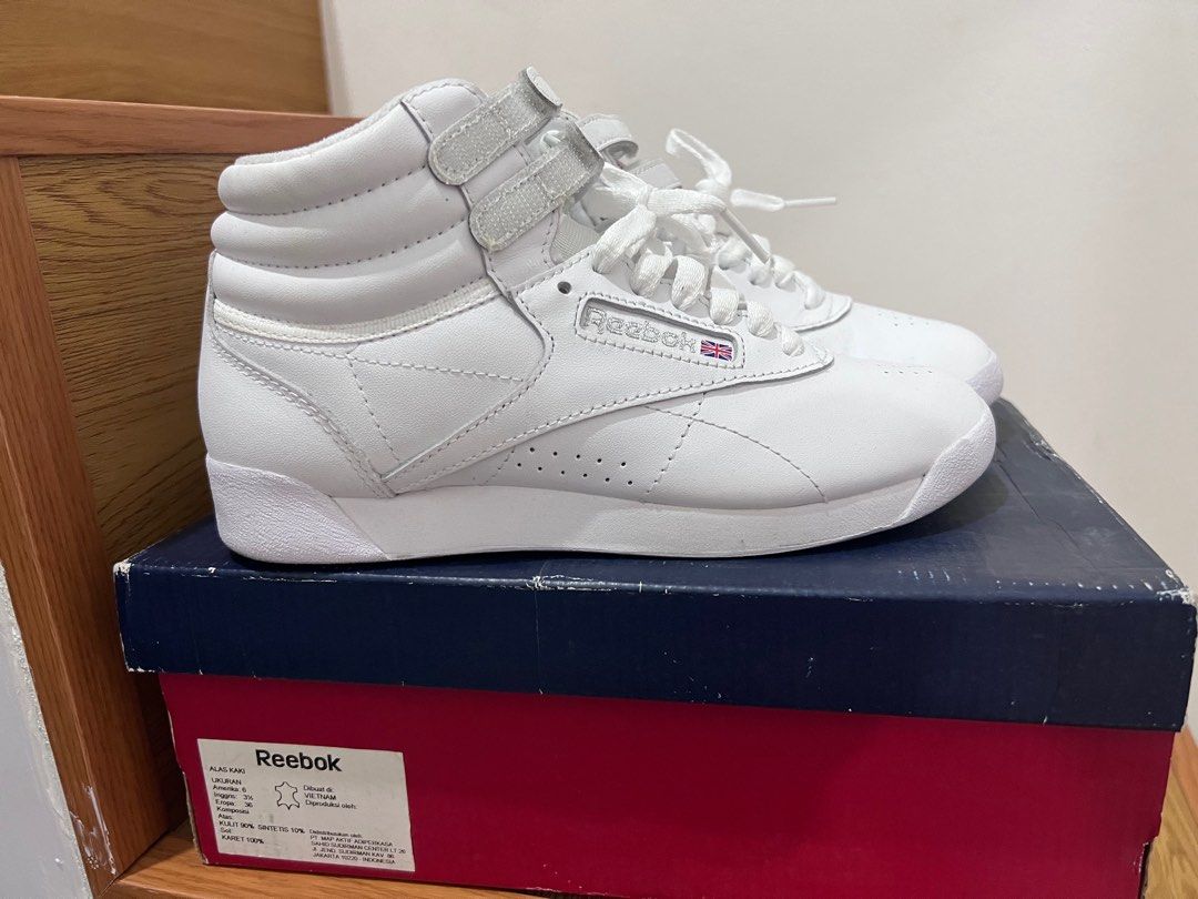 Reebok freestyle hi kaki sales