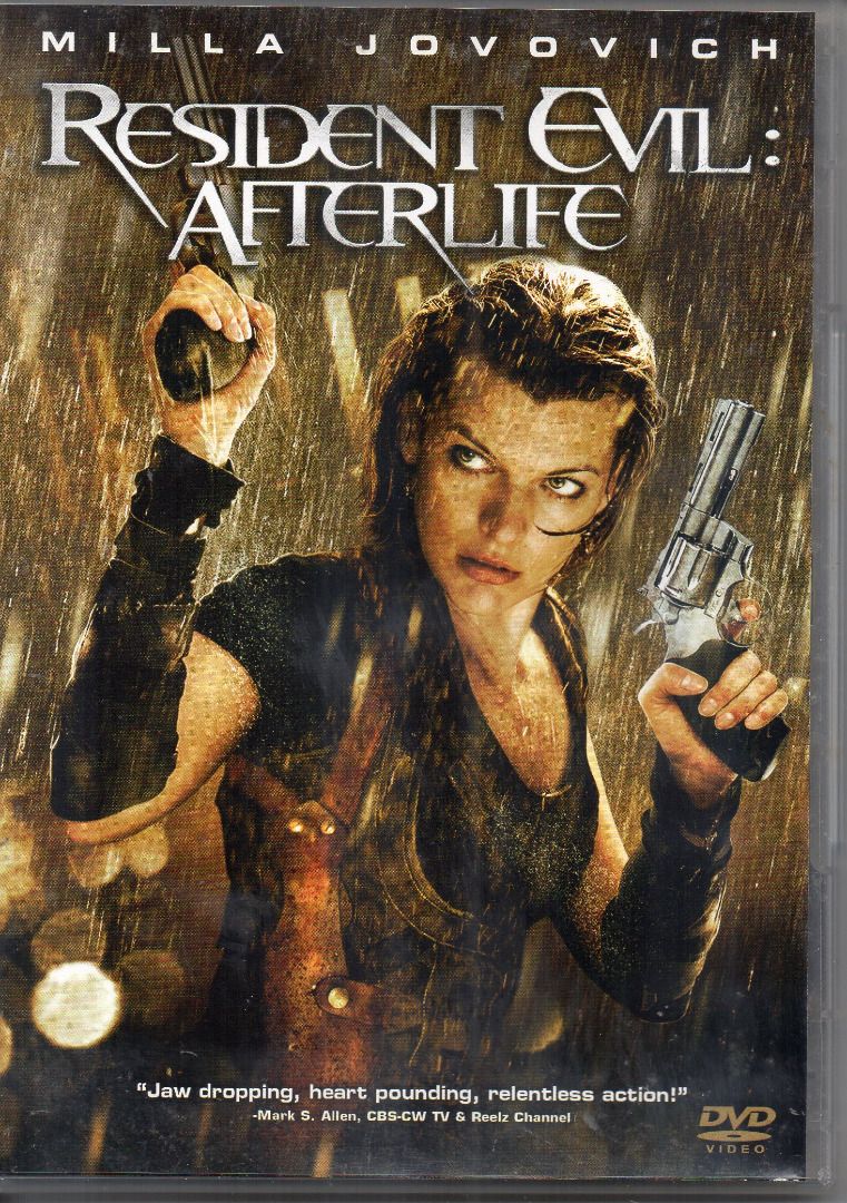 Resident Evil: Afterlife ***original dvd*** (Category: CDs & DVDs) located in Pasig City. Submitted by armcjay (Listing ID 1259098860, Image 1). Description: This is a pre-owned, authentic item, from my own DVD collection. The disk may contain minor scratches, marks or dirt, and is playable with commercial DVD players and computers. I don't sell defective item here. No return / no exchange..