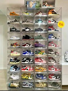 Restock!!
ACRYLIC SHOE BOX EACH ONE CUBE  Magnetic Open Close
Front Open Close Only
Kacyang Boy Rubber Shoes BIG