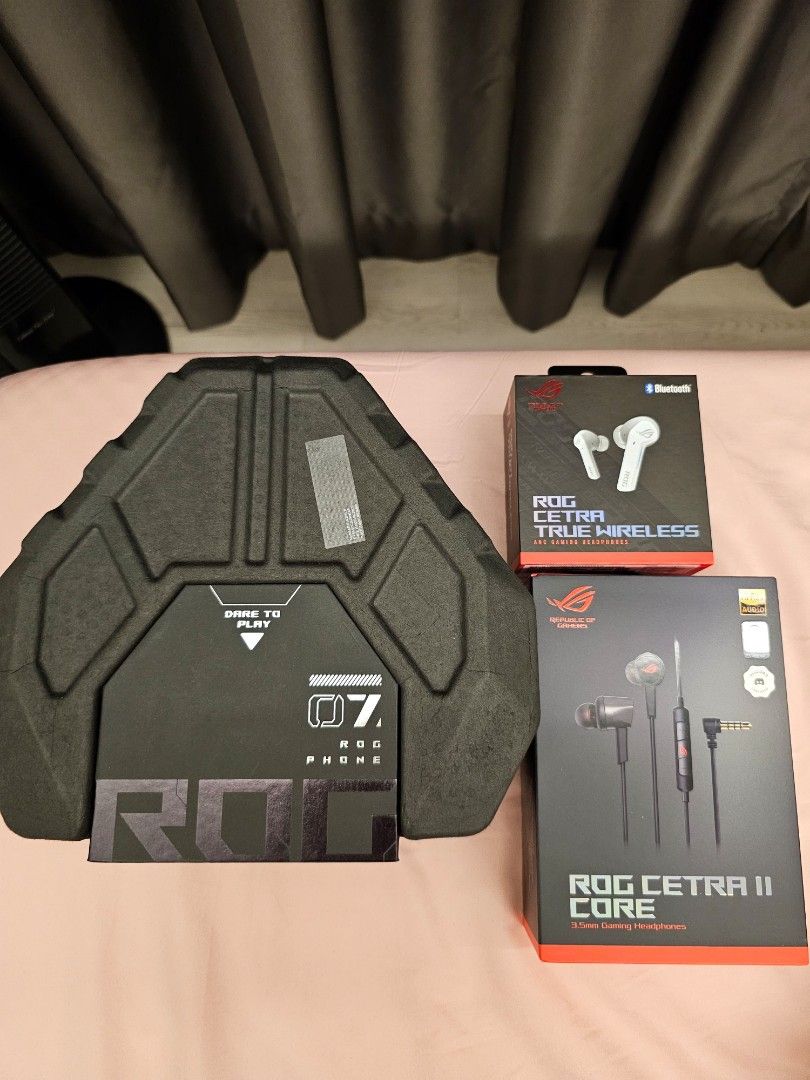 ROG 7 ULTIMATE WITH ROG TRUE WIRELESS EARPHONE AND ROG CETRA CORE ...